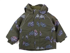 Name It winter jacket olive night cars